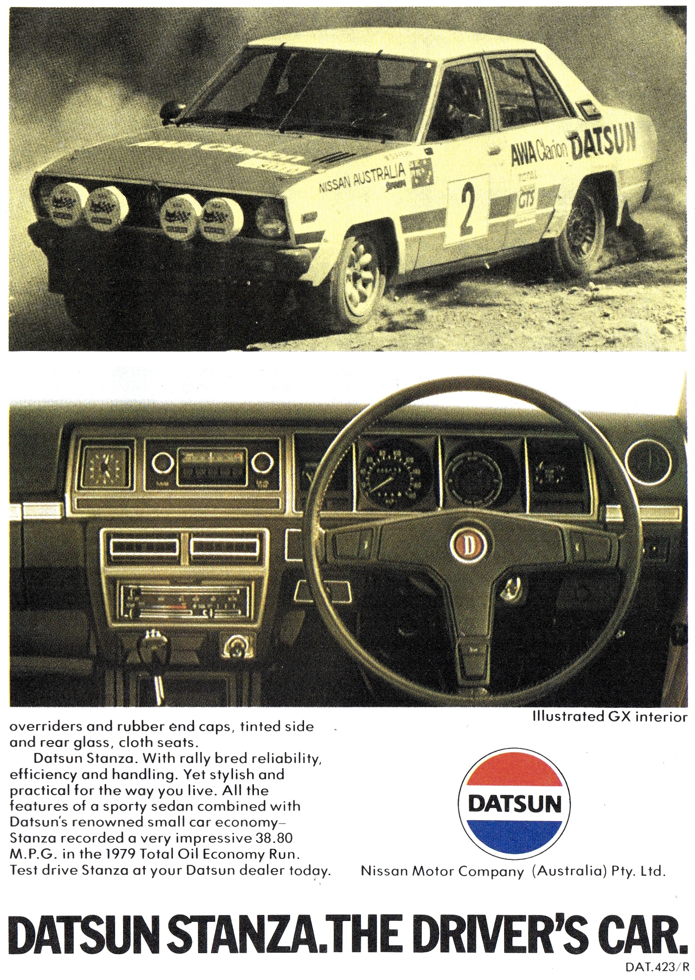 1979 Datsun Stanza Nissan Page 2